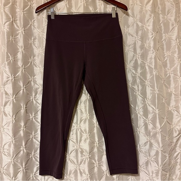 Lululemon Align Crop Leggings Deep Phantom Purple - Picture 3 of 13